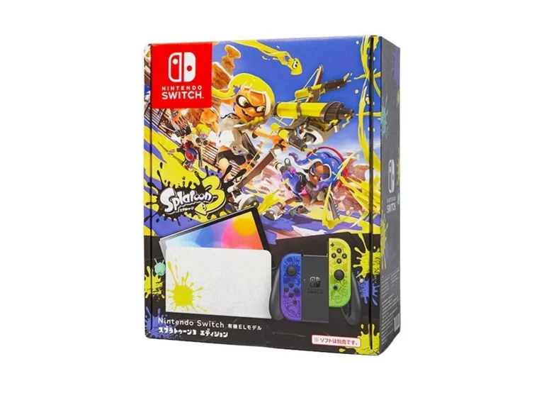 Nintendo Switch OLED Splatoon 3 desbloqueado